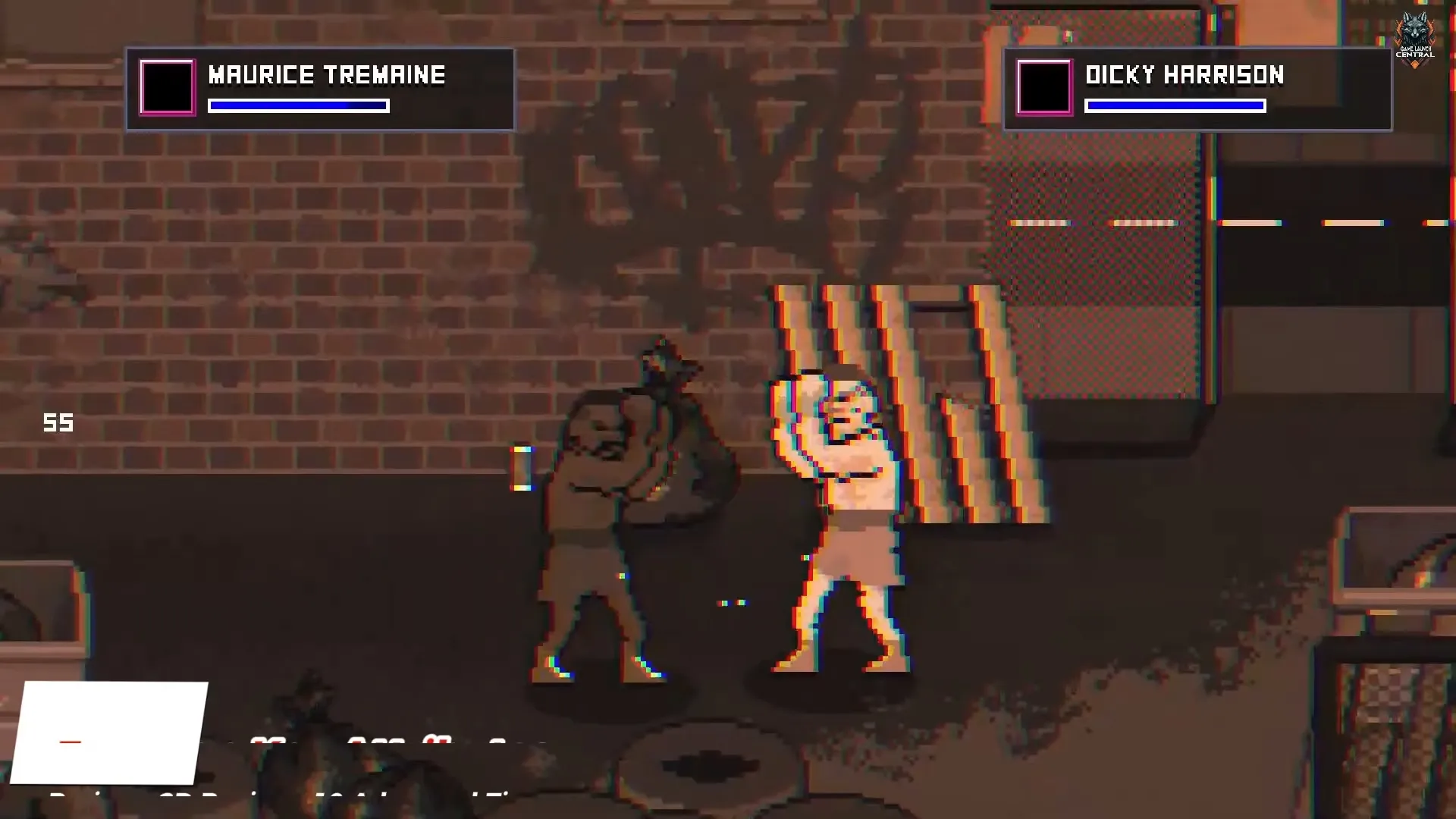 Bruisers 2D Boxing back-alley fight between two boxers
